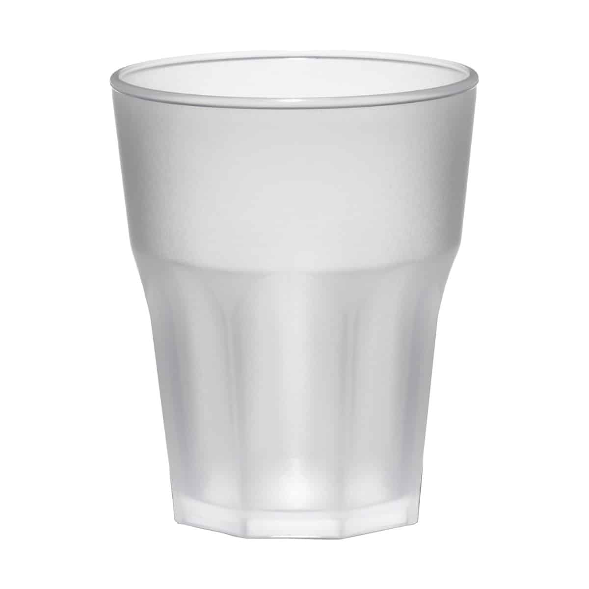 Glass Rox 30cl Frosted Plastic (Set van 8)