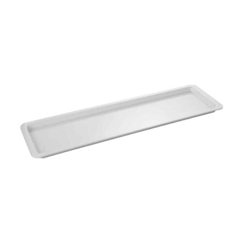Gastronormbak Melamine 2/4 Gn 20Mm Diep Wit