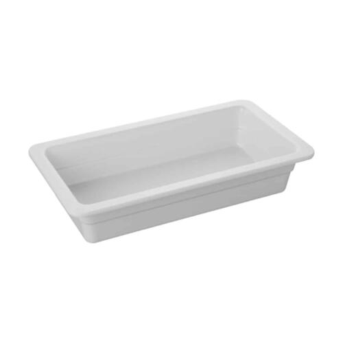 Gastronormbak Melamine 1/3 Gn 65Mm Diep Wit
