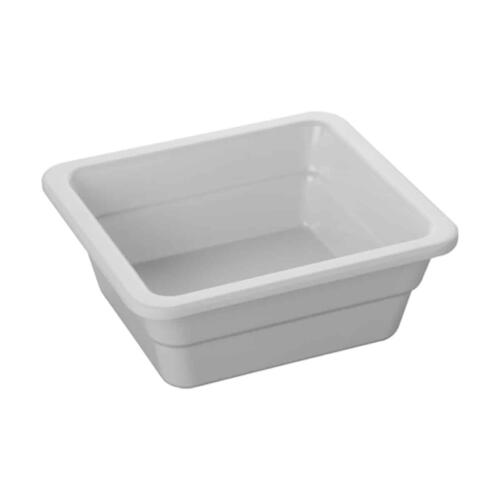 Gastronormbak Melamine 1/6 Gn 65Mm Diep Wit
