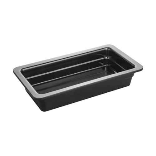 Gastronormbak Melamine 1/3 Gn 65Mm Diep Zwart