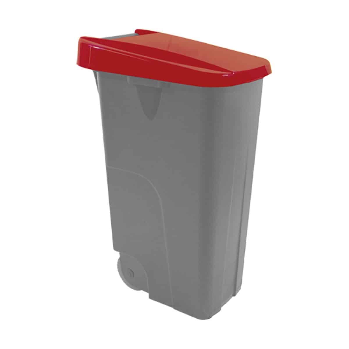 Afvalcontainer 110Lt. Rood