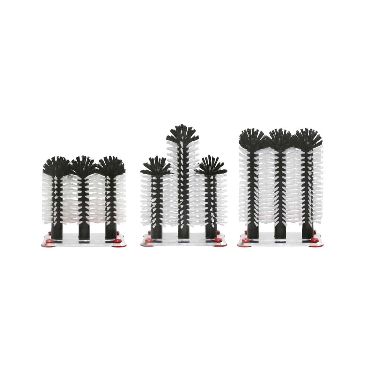 Brush Head Set Aluminium Base 3X18Cm