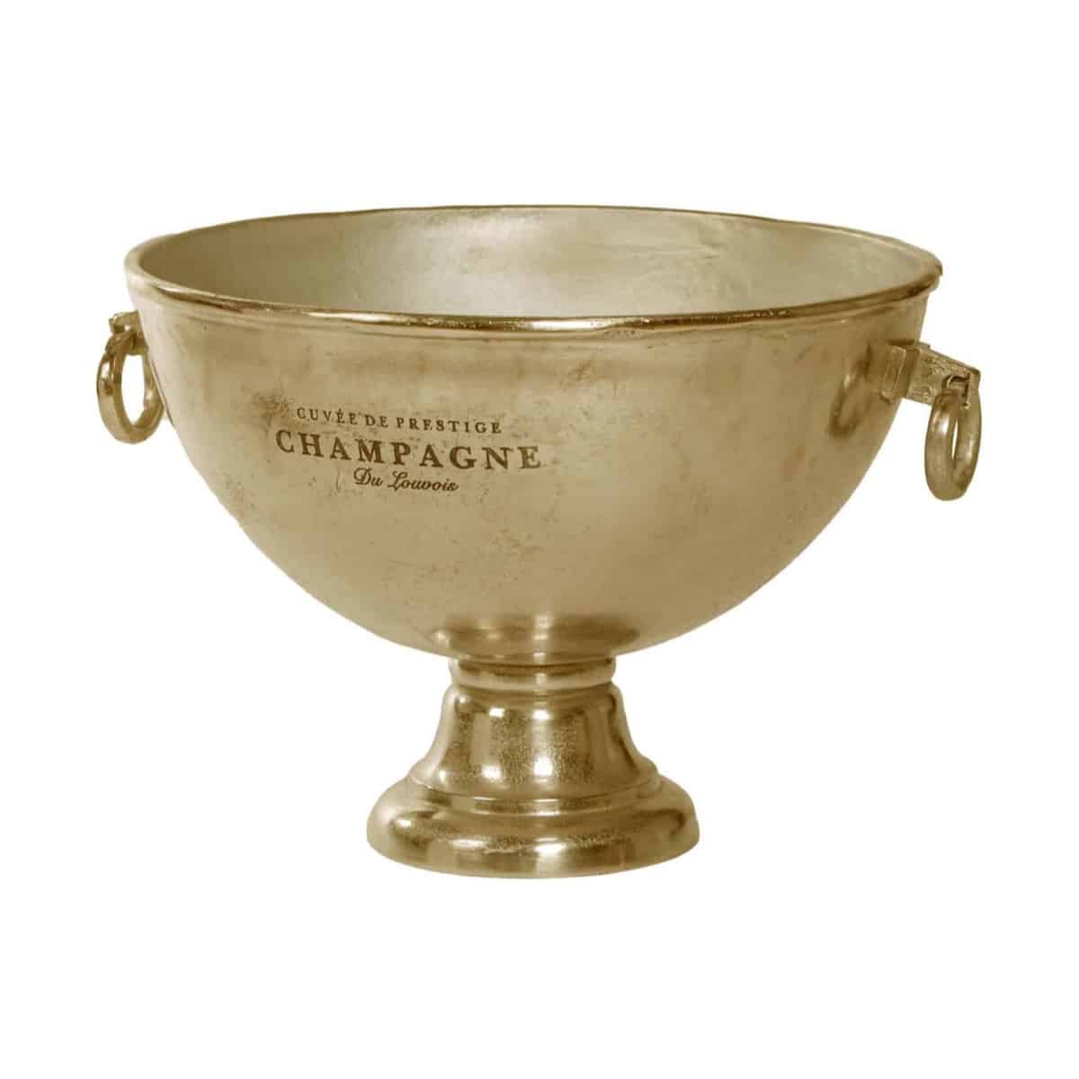 Champagne Bowl Vintage Gold