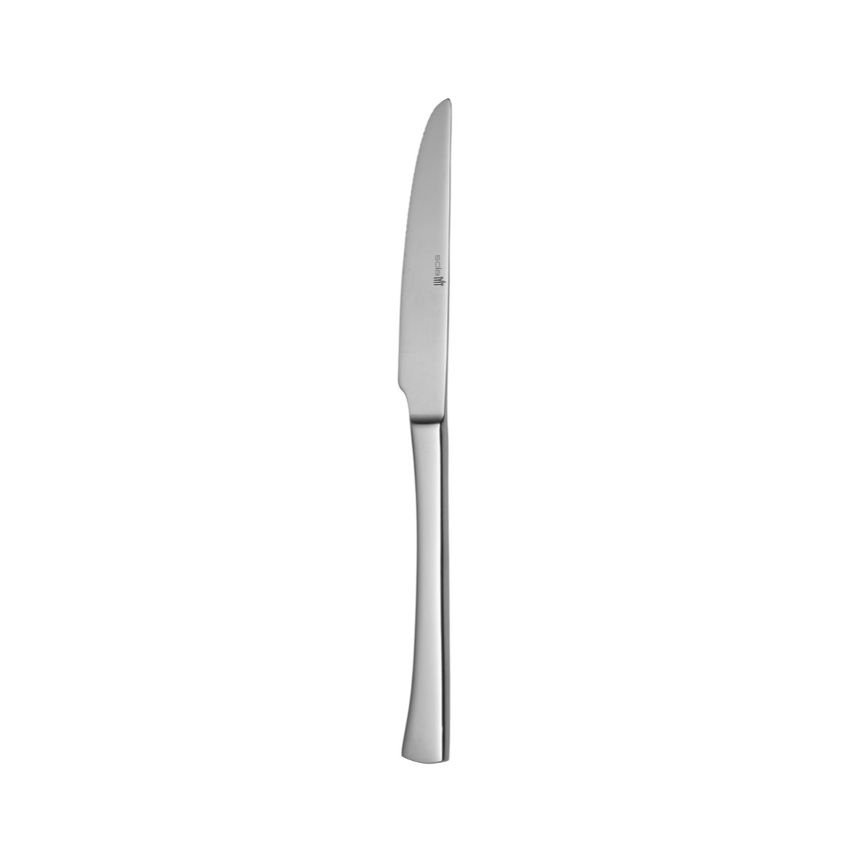 Sola Lotus Steakmes plat heft 23,5 Cm Zilver (Set van 6)