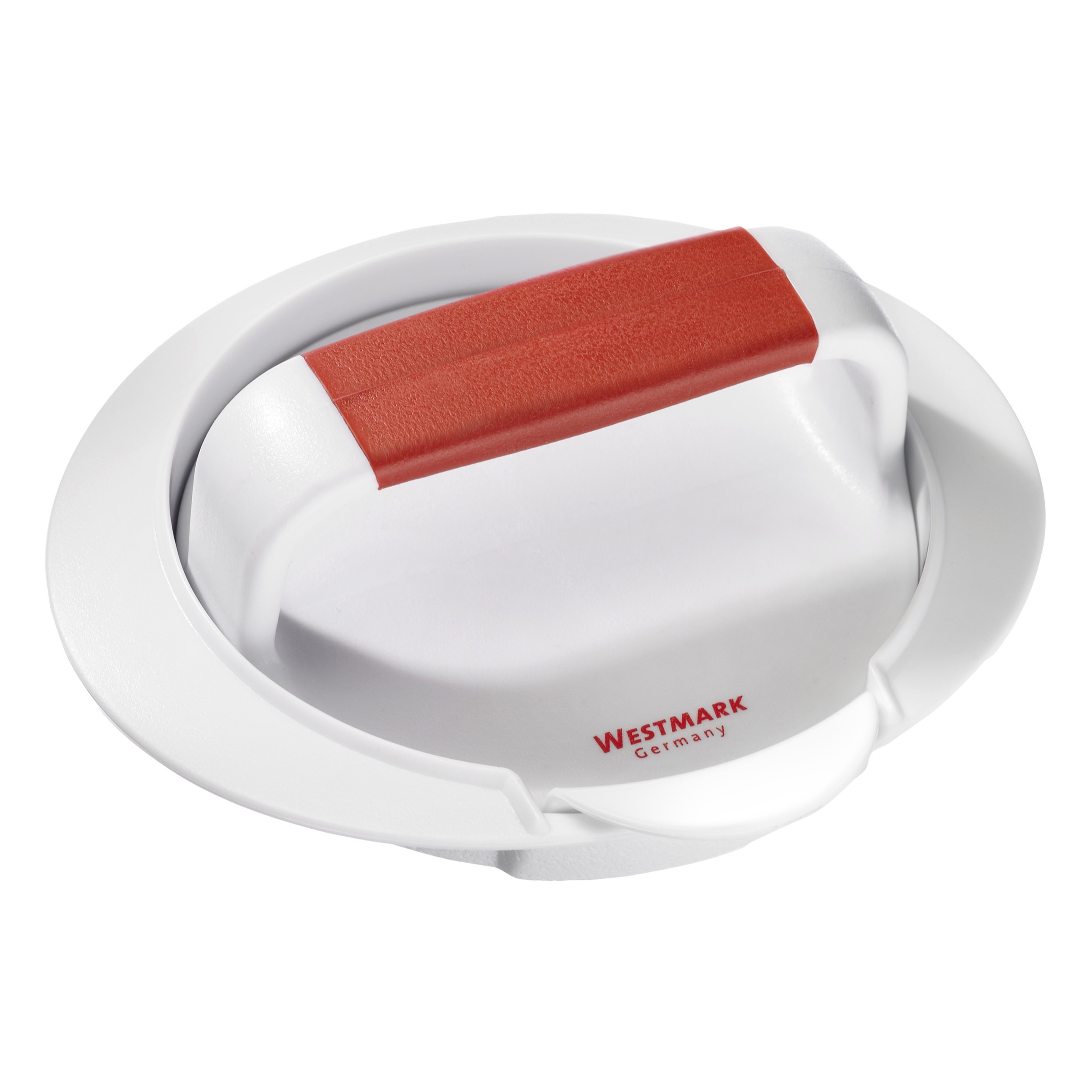 Westmark Hamburgerpers Met Handvat Wit/Rood