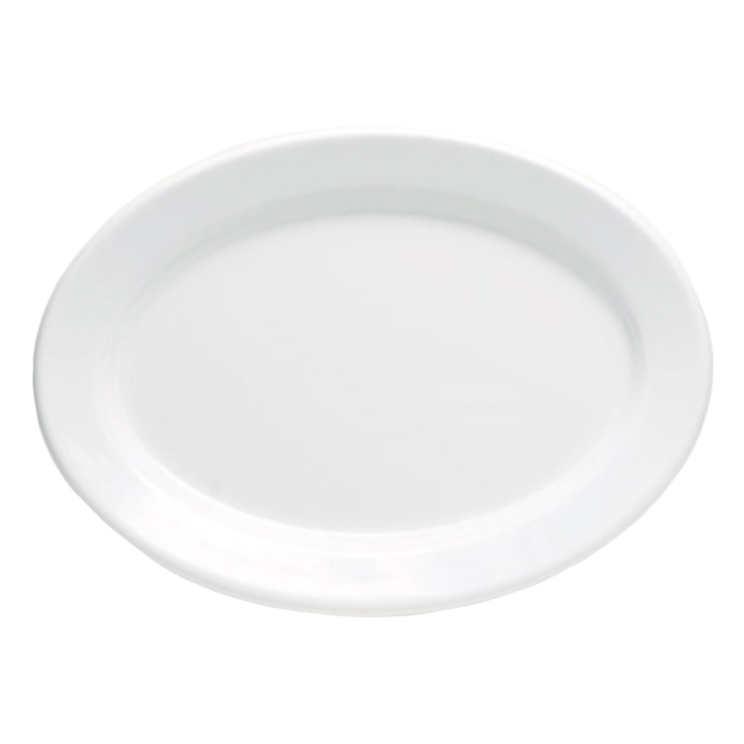 Truyts Bord Melamine 27.5 x 19.5 cm Wit Melamine (Set van 6)