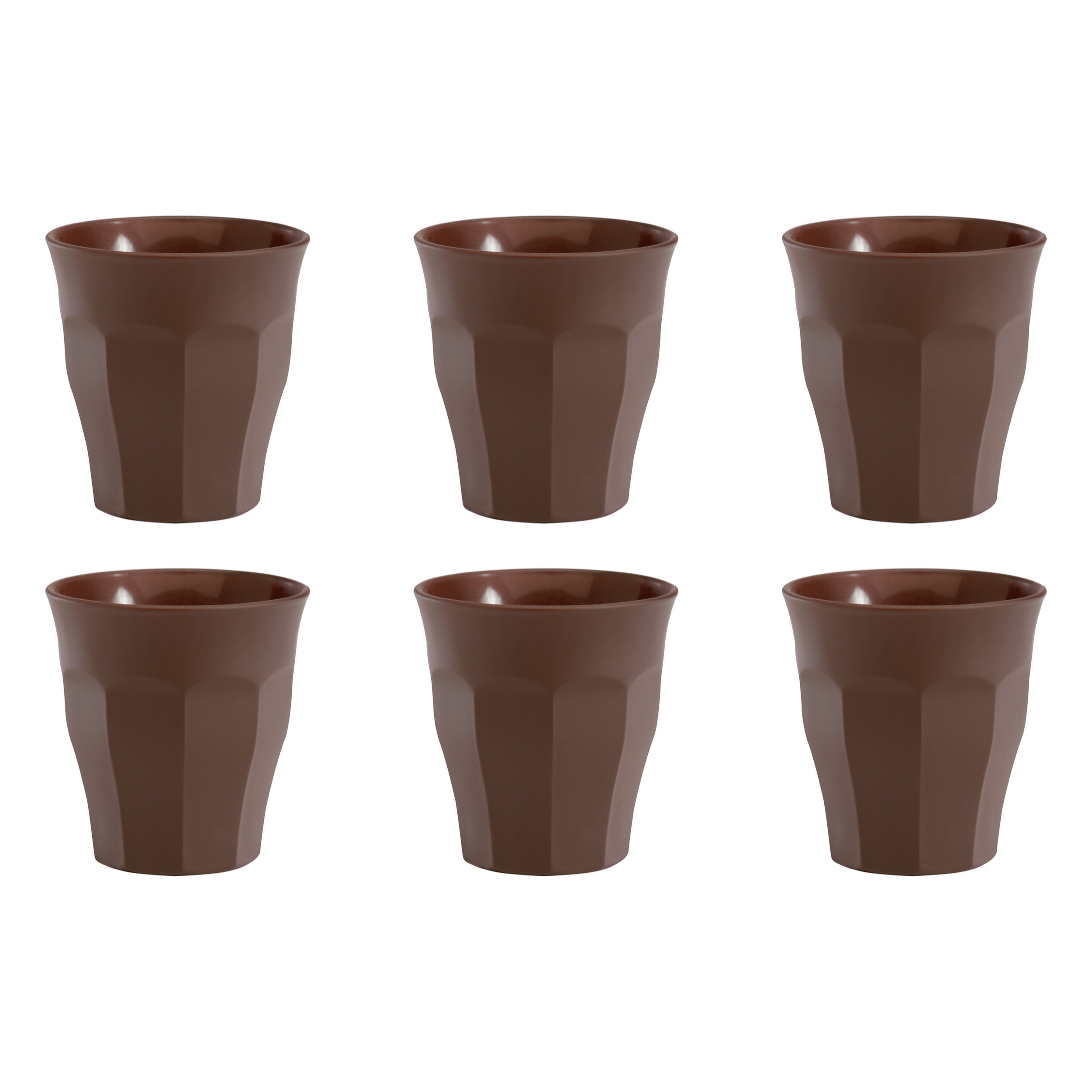 Duralex Picardie Tumbler 9 Cl Bruin (Set van 6)