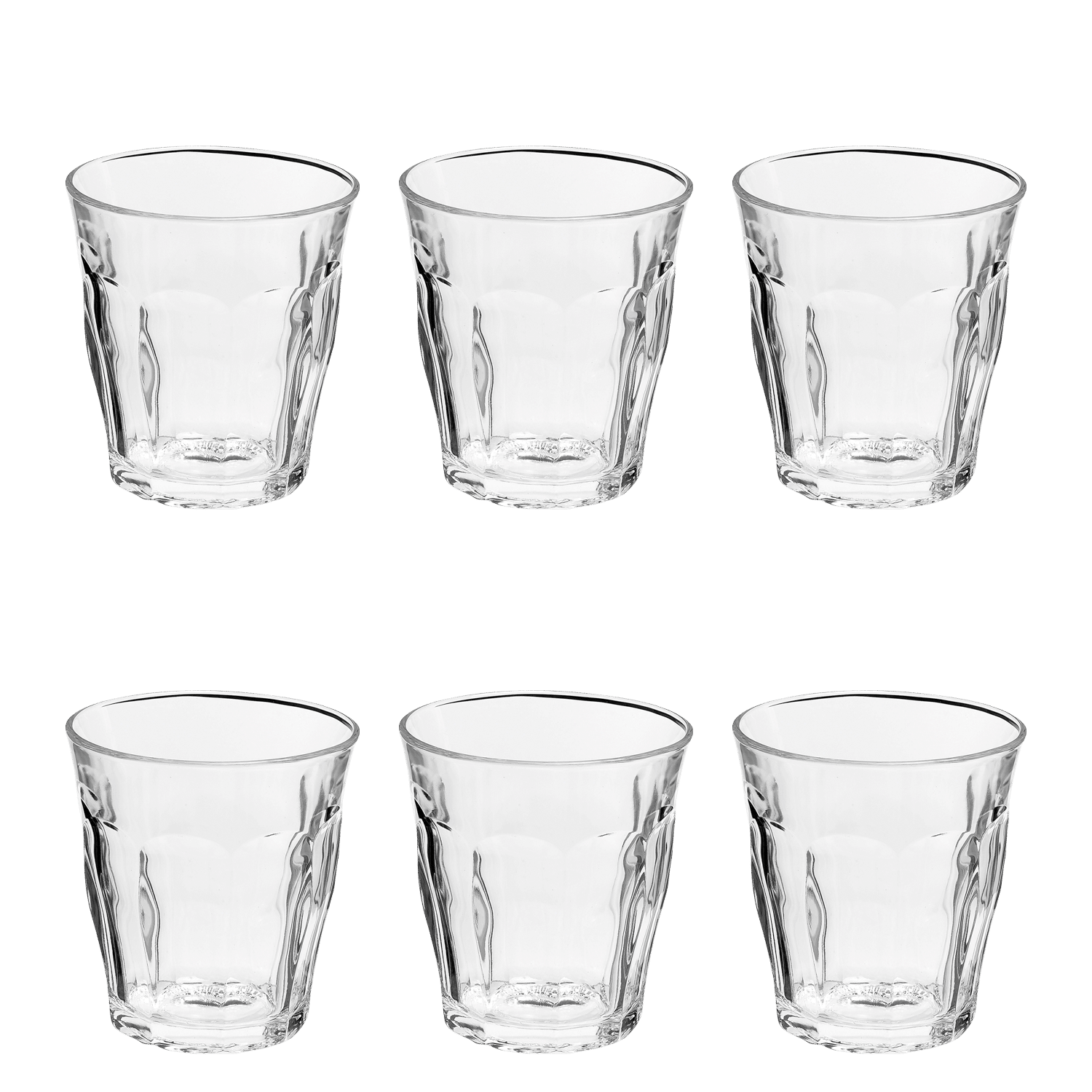 Duralex Picardie Tumbler 9 Cl (Set van 6)