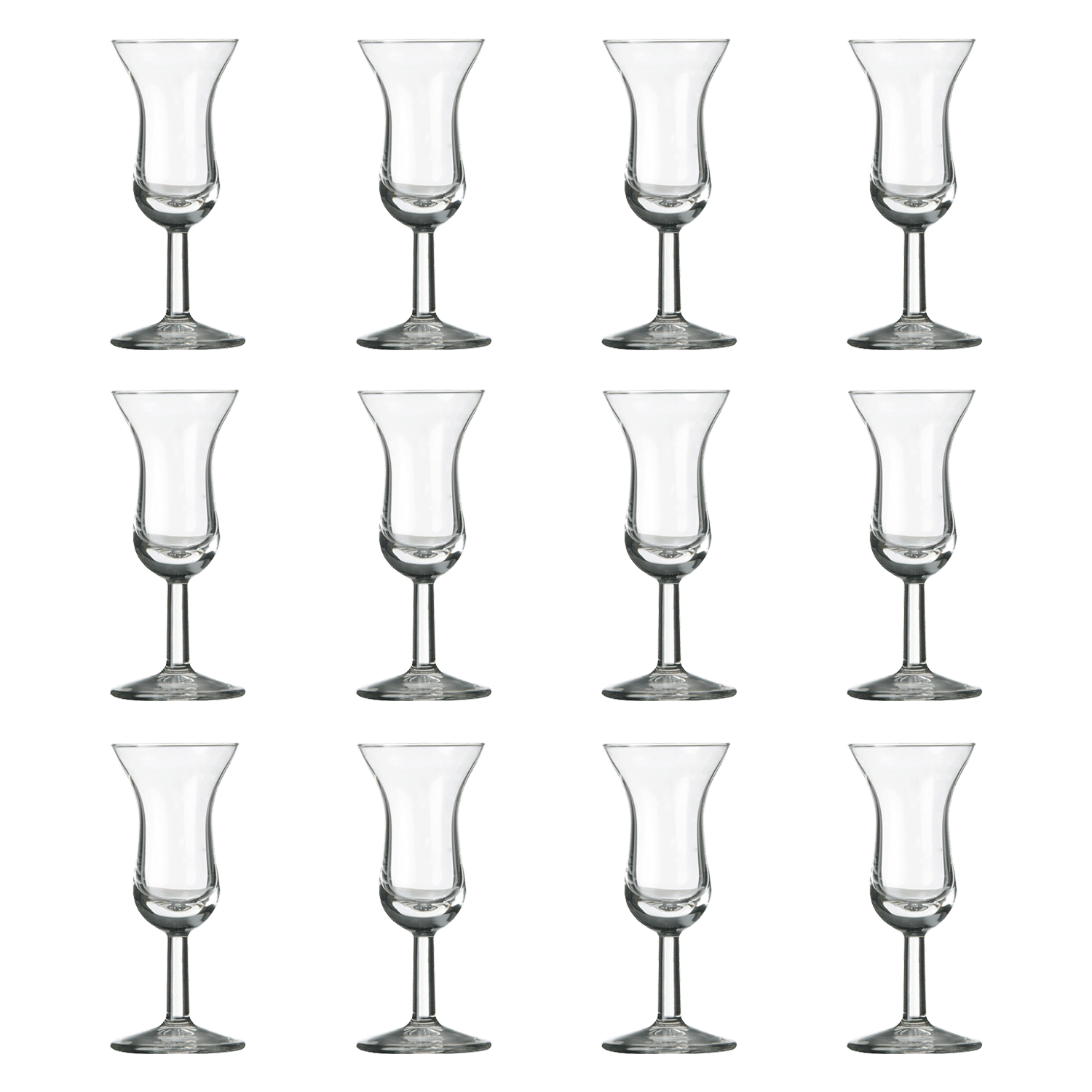 Royal Leerdam Intermezzo Oudhollandse Roemer Borrelglas 5 Cl (Set van 12)