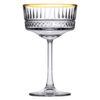 Pasabahce Elysia Champagnecoupe 26 cl Gouden Rand (Set van 4)