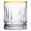 Pasabahce Elysia Tumbler 21 cl Gouden Rand (Set van 4)