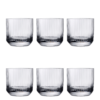 NUDE Glass Big Top Whisky Glas 27 Cl (Set van 6)