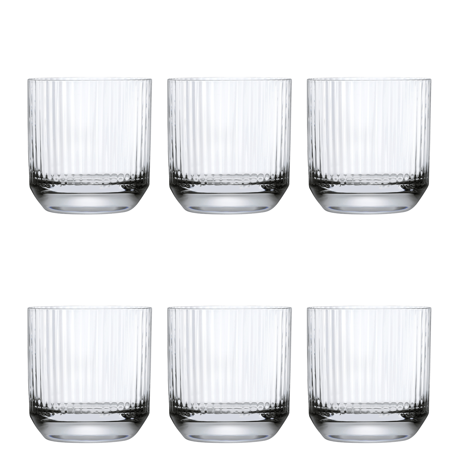 NUDE Glass Big Top Whisky Glas 32 Cl (Set van 6)