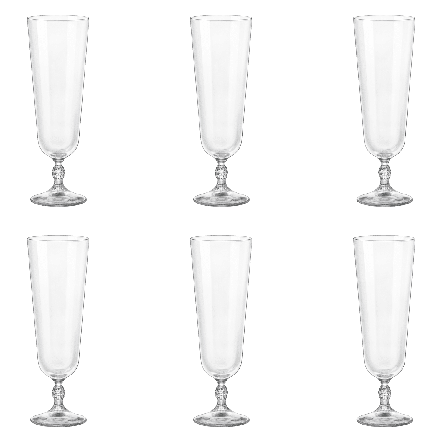 Bormioli Rocco Bartender Bierglas 40,5 cl (Set van 6)