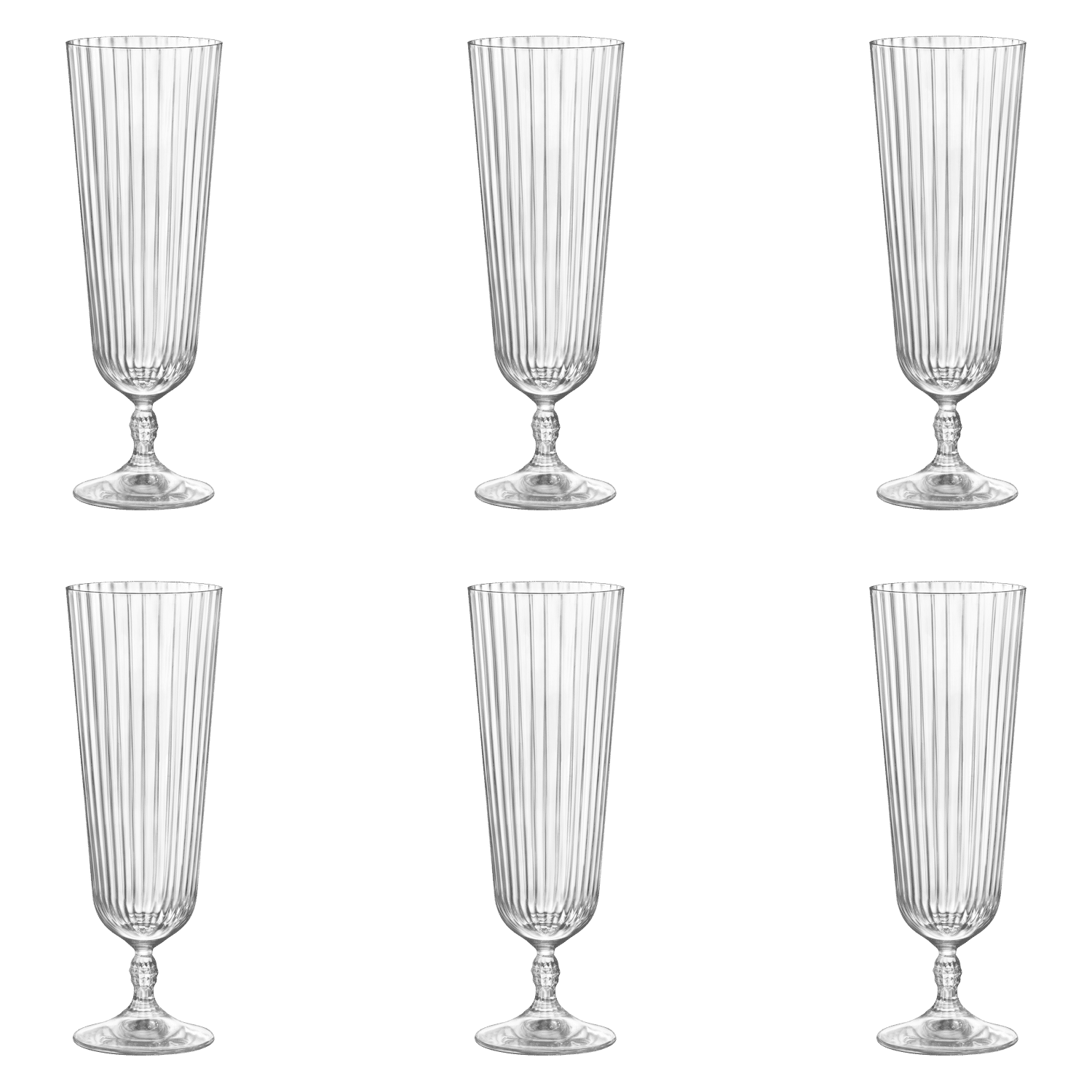 Bormioli Rocco America'20S Cocktailglas 51 cl Sling (Set van 6)