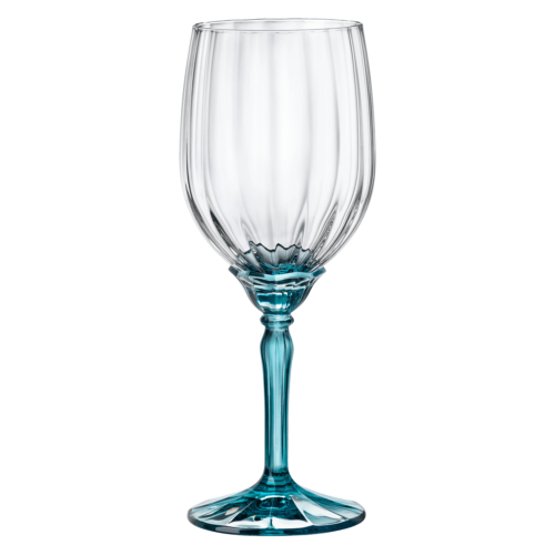 Bormioli Rocco Florian Wijnglas 38 cl Blauw (Set van 4)