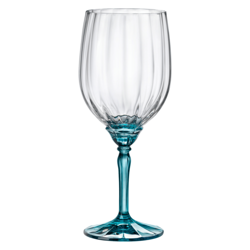 Bormioli Rocco Florian Wijnglas 53,5 cl Blauw (Set van 4)