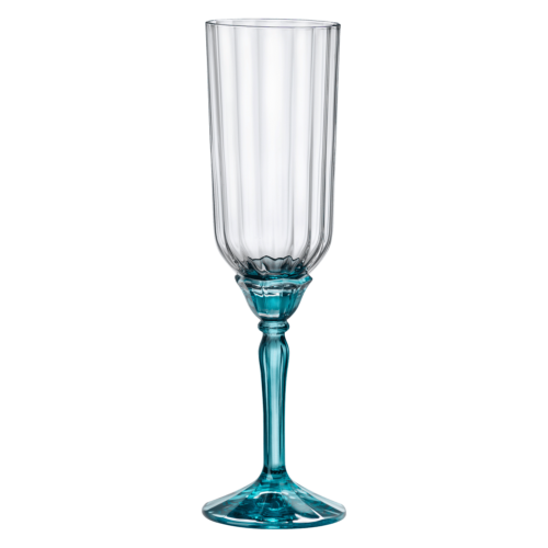 Bormioli Rocco Florian Champagneglas / Flute 21 cl Blauw (Set van 6)