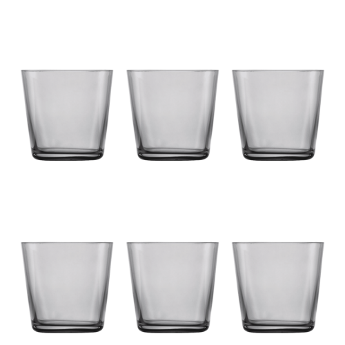 Zwiesel Glas Sonido Waterglas 36,7 cl Grafiet (Set van 6)