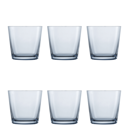 Zwiesel Glas Sonido Waterglas 36,7 cl Blauw (Set van 6)