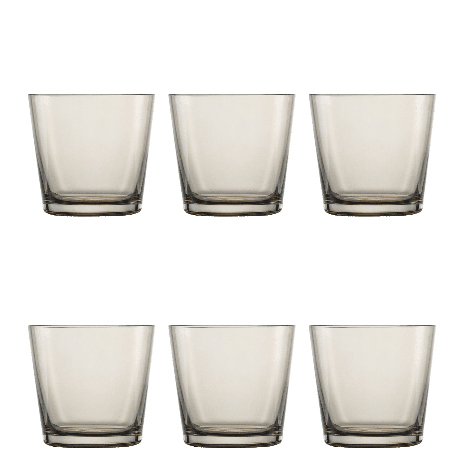 Zwiesel Glas Sonido Waterglas 36,7 cl Taupe (Set van 6)