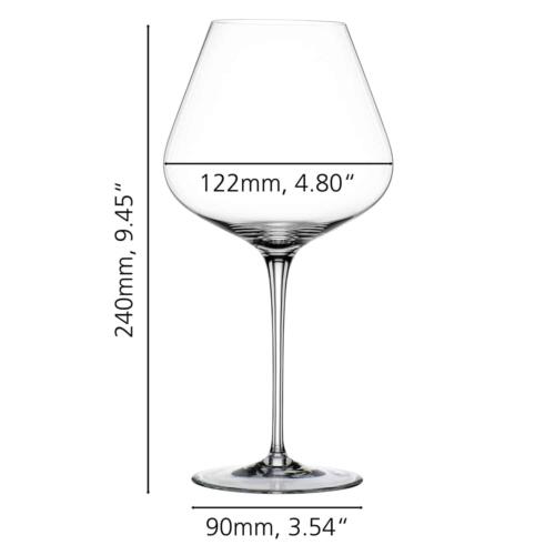 SPIEGELAU Hybrid Wijnglas 84 cl Burgundy (Set van 12)