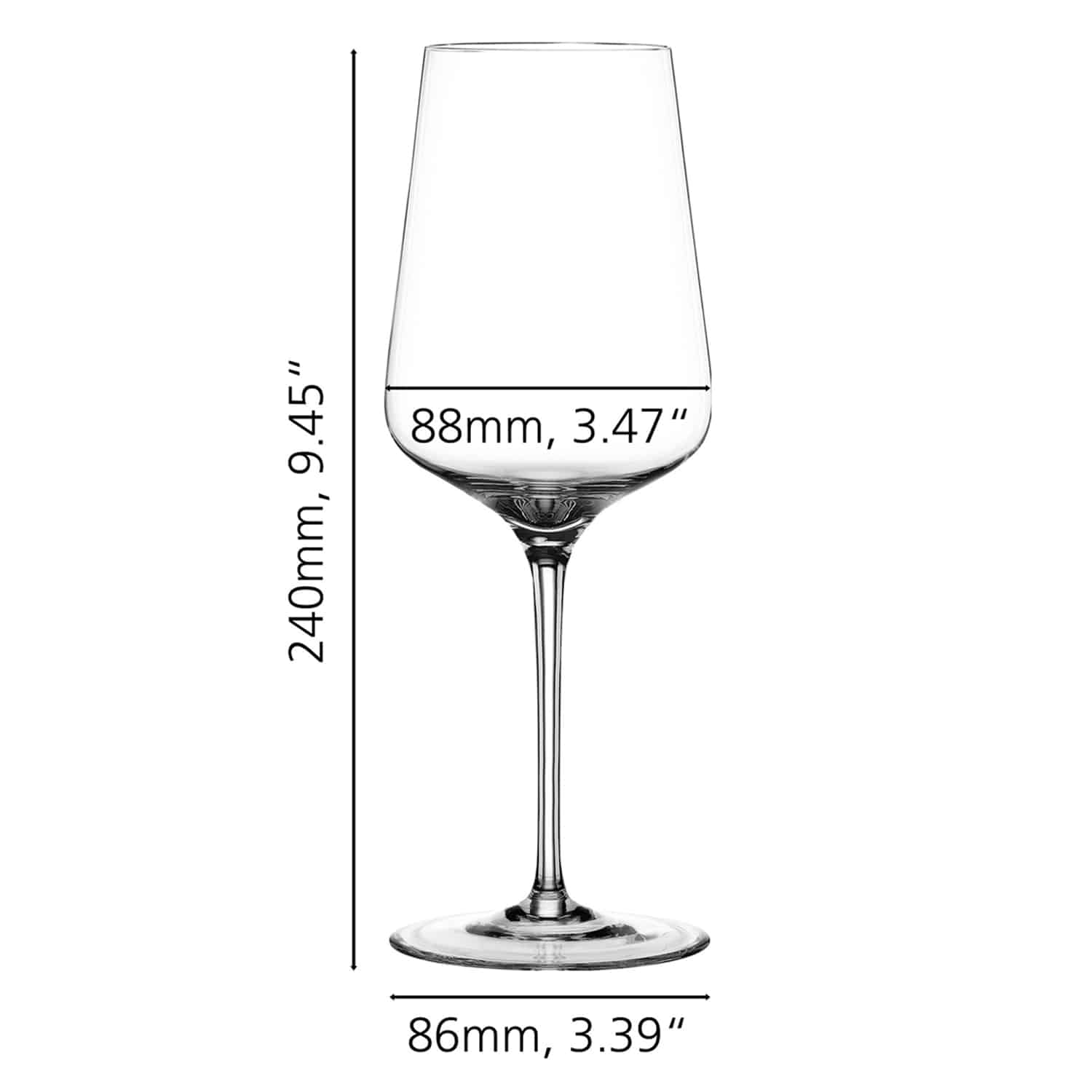 SPIEGELAU Hybrid Wijnglas 55 cl (Set van 12)