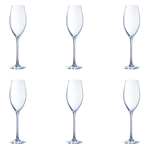 Chef & Sommelier Grand Cepage Champagneglas / Flute 24 cl (Set van 6)