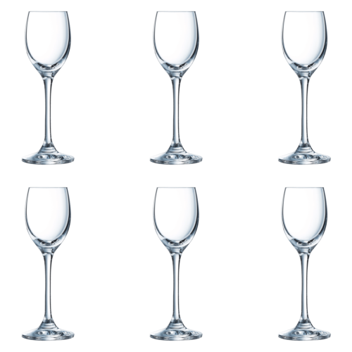 Chef & Sommelier Spirits Likeurglas 8 cl Cordinal (Set van 6)