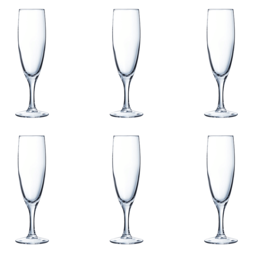 Arcoroc Elegance Champagneglas / Flute 13 cl (Set van 12)