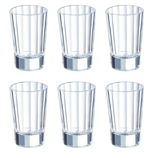 Arcoroc Bourbon Shotglas 6 cl (Set van 12)