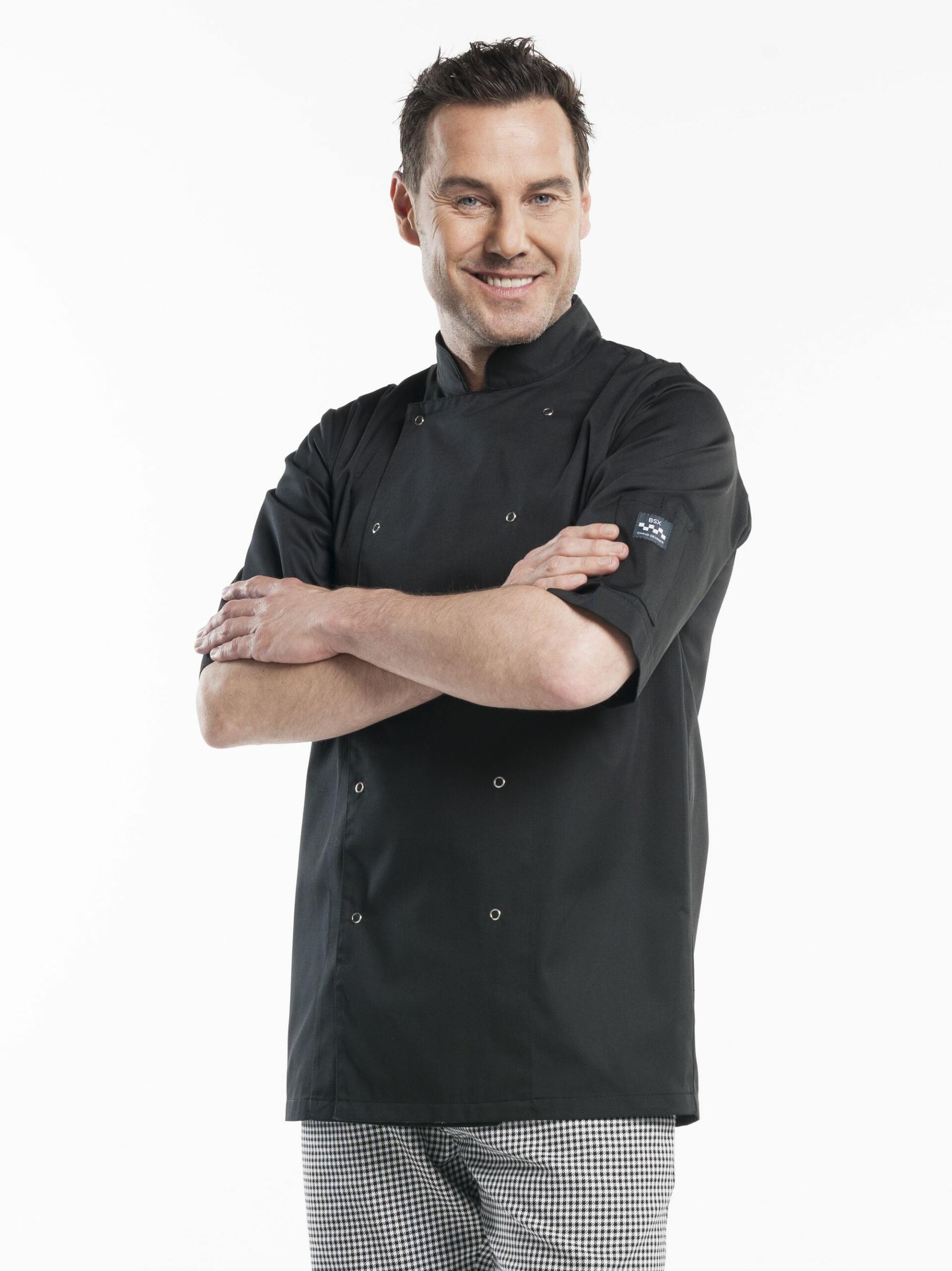 Koksbuis Chaud Devant Hilton Poco Black Short Sleeve